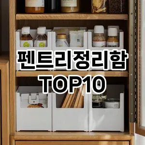 [베스트템]펜트리정리함 추천 순위  TOP10 구매가이드 2025년 9월 1주차