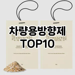 [레알핫템]차량용방향제 추천 순위  TOP10 구매가이드 2025년 9월 5주차