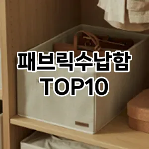 [진짜리뷰]패브릭수납함 추천 순위  TOP10 구매가이드 2025년 9월 3주차