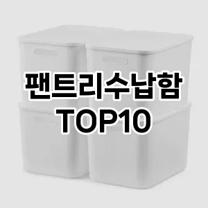 [핫딜안내]팬트리수납함 추천 순위  TOP10 구매가이드 2025년 9월 1주차