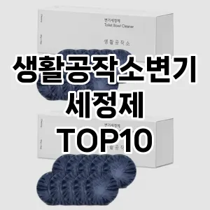 [대박할인]생활공작소변기세정제 추천 순위  TOP10 구매가이드 2025년 10월 1주차