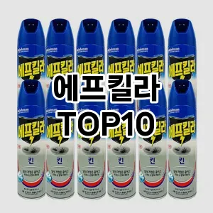 [솔직후기]에프킬라 추천 순위  TOP10 구매가이드 2025년 10월 1주차