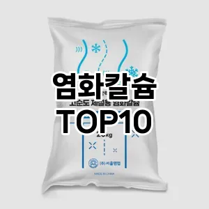 [리뷰보셈]염화칼슘 추천 순위  TOP10 구매가이드 2025년 10월 1주차