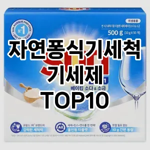 [대박할인]자연퐁식기세척기세제 추천 순위  TOP10 구매가이드 2025년 10월 1주차