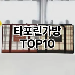 [추천소개]타포린가방 추천 순위  TOP10 구매가이드 2025년 10월 4주차