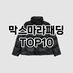 [리뷰보셈]막스마라패딩 추천 순위  TOP10 구매가이드 2025년 11월 4주차