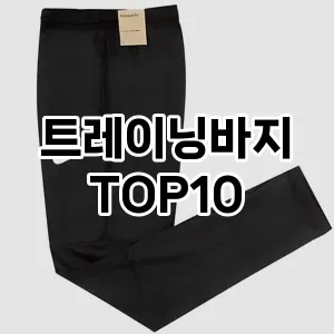 [베스트템]트레이닝바지 추천 순위  TOP10 구매가이드 2025년 11월 5주차