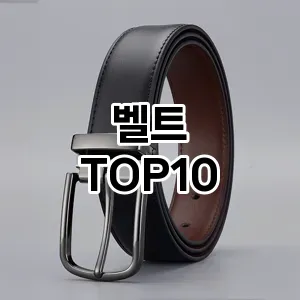 [리뷰보셈]벨트 추천 순위  TOP10 구매가이드 2026년 1월 1주차(가격 장단점)