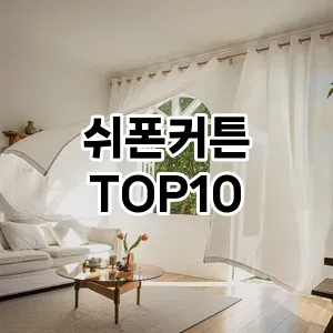[리뷰리뷰]쉬폰커튼 추천 순위  TOP10 구매가이드 2026년 1월 2주차| 후기리뷰 | 가격 비교