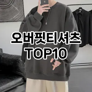 [추천특가]오버핏티셔츠 추천 순위  TOP10 구매가이드 2026년 2월 1주차