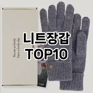 [리얼리뷰]니트장갑 추천 순위  TOP10 한달 사용