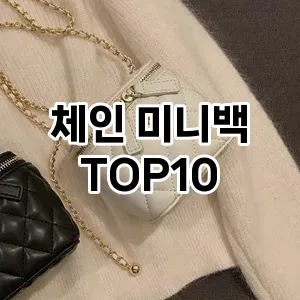 [리뷰보셈]체인 미니백 추천 순위  TOP10 2026년 4월1주차