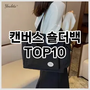 [핫템추천]캔버스 숄더백 추천 순위  TOP10 2026년 4월1주차