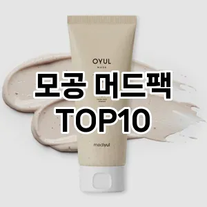 [리뷰알림]모공 머드팩 추천 순위 구매가이드 TOP10 후기 리뷰
